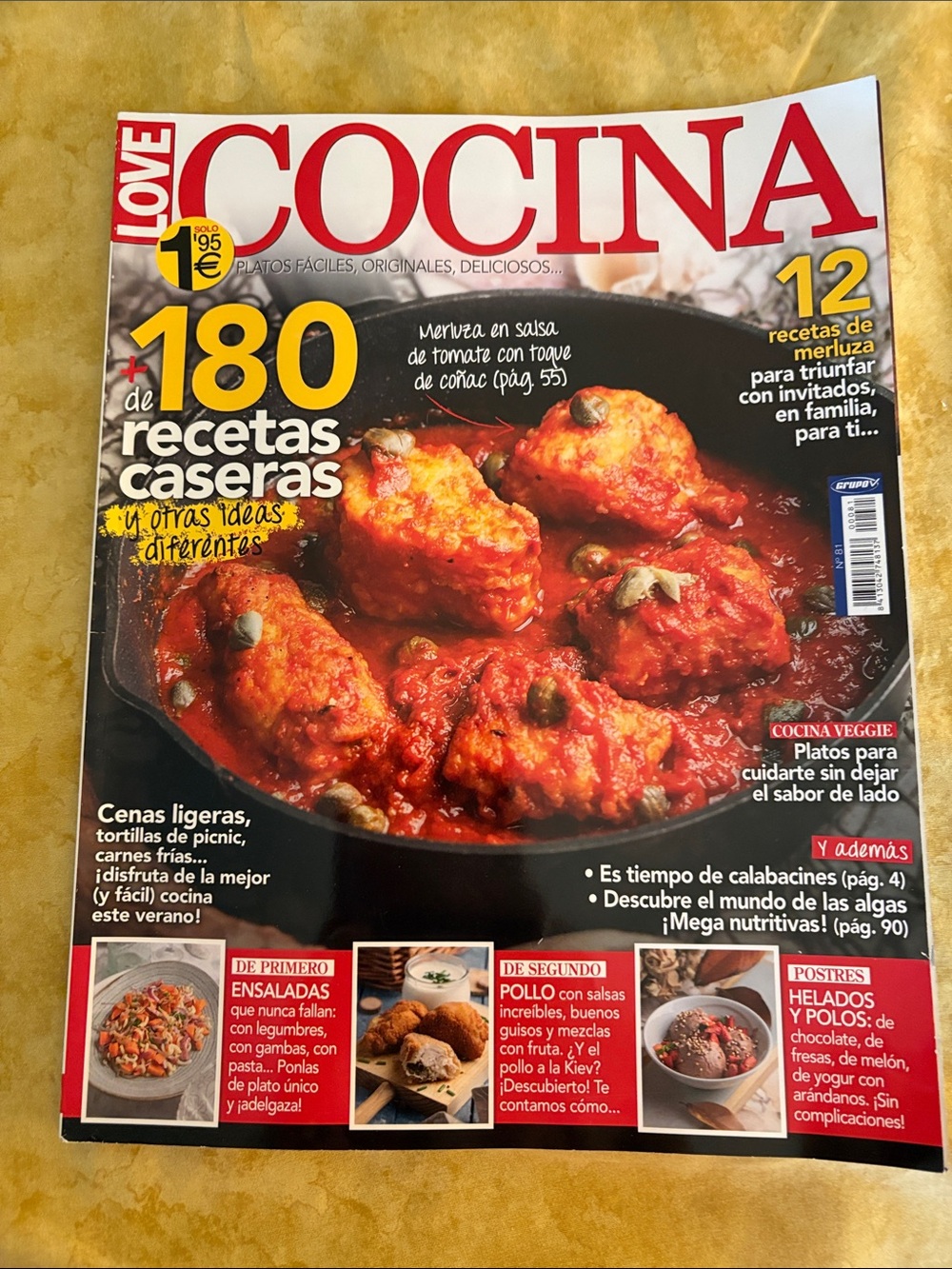 Spanish health and cooking magazines lot of 5. From Spain 🇪🇸
